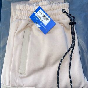 Men's Cream Jogger Pants